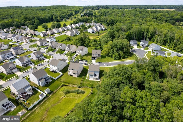 3615 Amber Way, Aberdeen, MD 21001 - aerial view of property's location featuring a forest and nearby suburban area