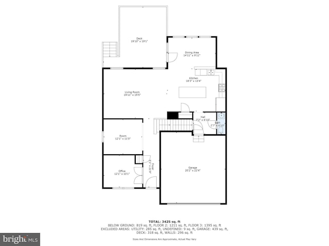 3615 Amber Way, Aberdeen, MD 21001 - floor plan / room layout