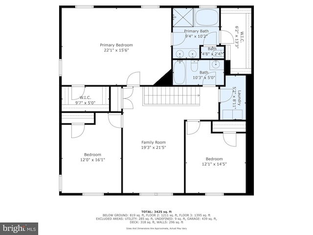 3615 Amber Way, Aberdeen, MD 21001 - property floor plan