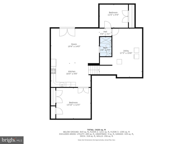 3615 Amber Way, Aberdeen, MD 21001 - home floor plan