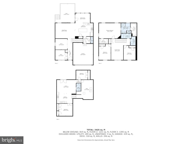 3615 Amber Way, Aberdeen, MD 21001 - floor plan / room layout