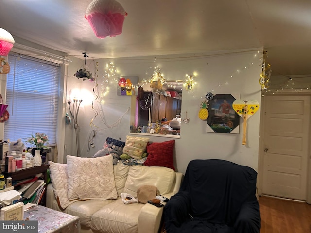 1110 Hamilton Ave, Trenton, NJ 08629 - living room with wood finished floors