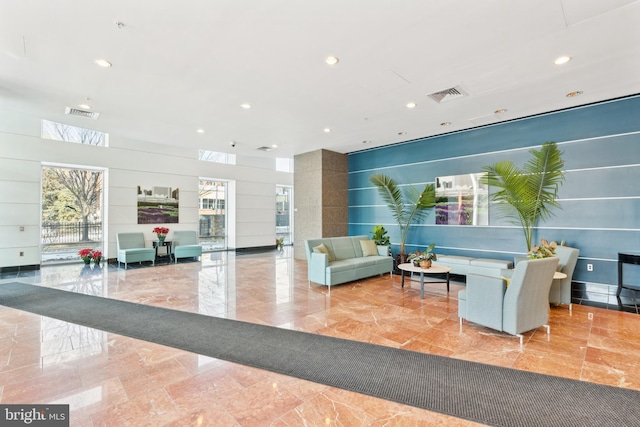 901 N Penn St Unit F1504, Philadelphia, PA 19123 - building lobby with recessed lighting