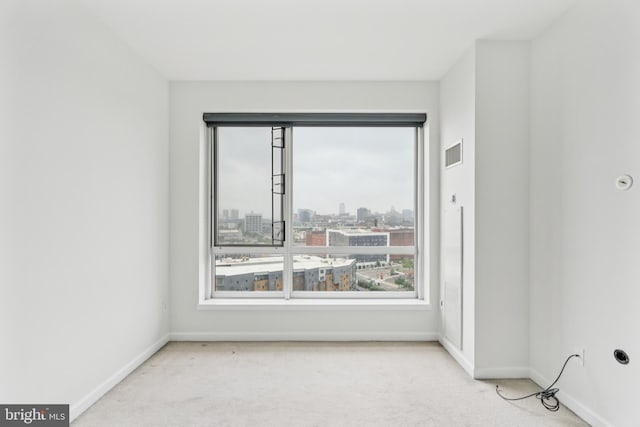 901 N Penn St Unit F1504, Philadelphia, PA 19123 - spare room with carpet flooring, baseboards, and healthy amount of natural light