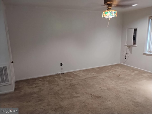 2841 Aquarius Ave, Silver Spring, MD 20906 - carpeted spare room featuring ceiling fan and baseboards