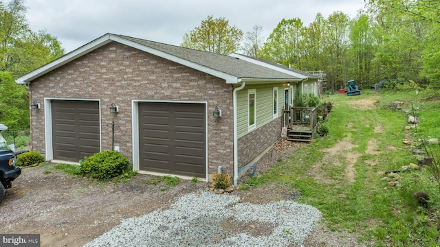 1341 Westview Xing, Grantsville, MD 21536 - view of detached garage