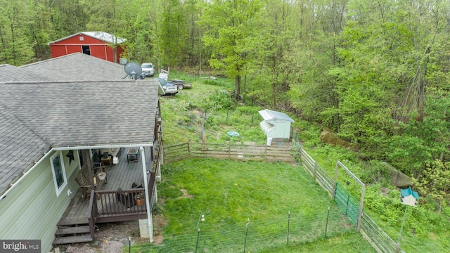 1341 Westview Xing, Grantsville, MD 21536 - aerial view of property and surrounding area featuring a forest