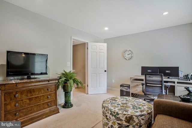17 Edgewood Green Ct, Annapolis, MD 21403 - office featuring carpet floors, baseboards, and recessed lighting