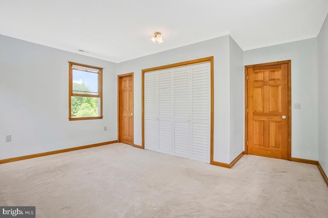 22350 Old Hundred Rd, Barnesville, MD 20838 - unfurnished bedroom featuring carpet floors, baseboards, and a closet