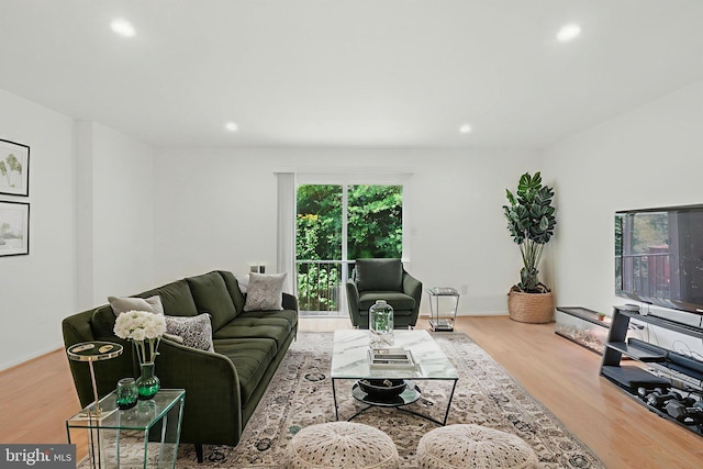 1252 Knoll Mist Ln, Gaithersburg, MD 20879 - living room with wood finished floors and recessed lighting