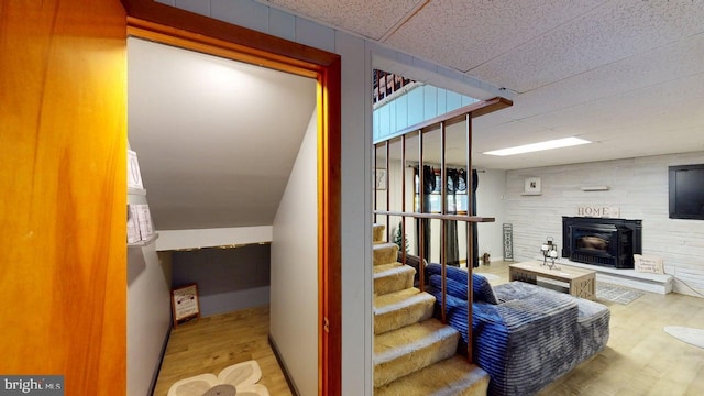 14701 Viewcrest Rd SW, Cresaptown, MD 21502 - stairs with wood finished floors