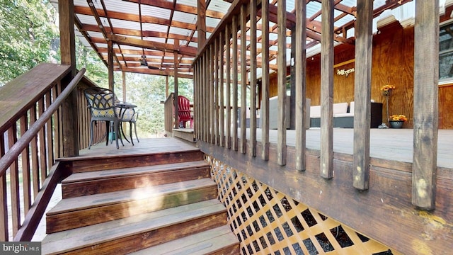 14701 Viewcrest Rd SW, Cresaptown, MD 21502 - view of wooden deck