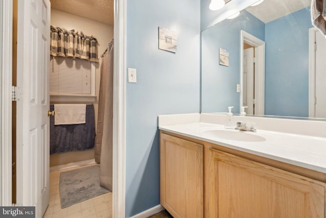721 Canterbury Dr, Ruther Glen, VA 22546 - full bathroom featuring vanity and tile patterned floors