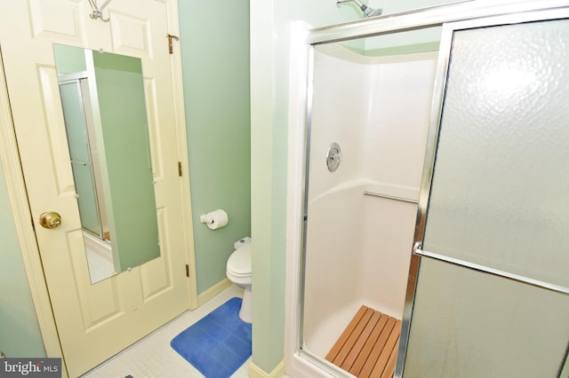 6 Quincy Ct, Ocean Pines, MD 21811 - bathroom with a stall shower and toilet