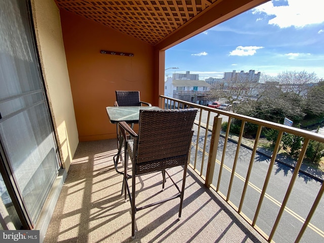 202 32nd St Unit 309, Ocean City, MD 21842 - balcony featuring a view of city