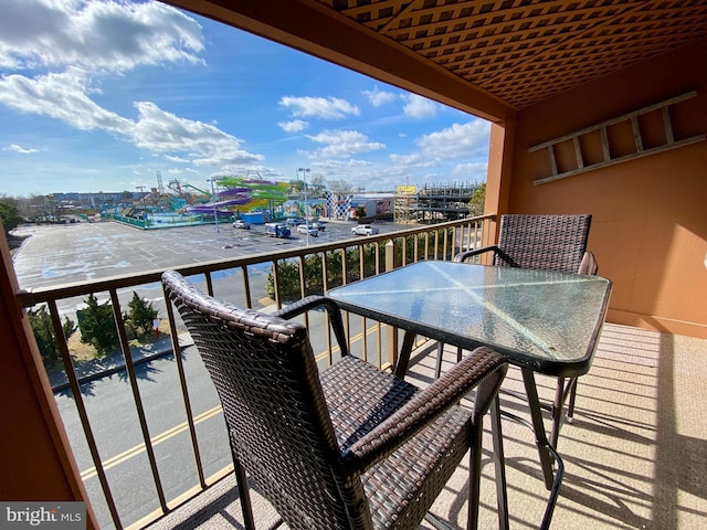 202 32nd St Unit 309, Ocean City, MD 21842 - balcony featuring outdoor dining space