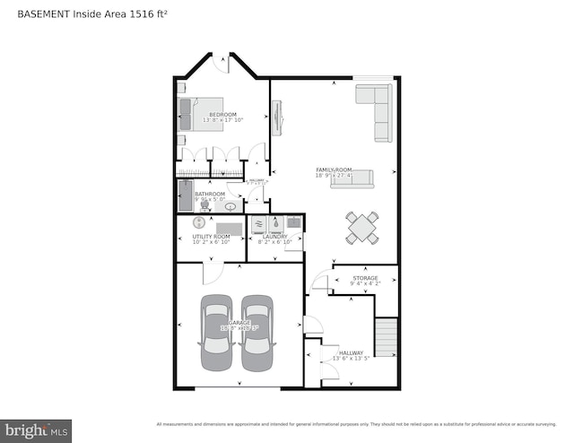 5127 Cathedral Ave NW, Washington, DC 20016 - floor plan / room layout