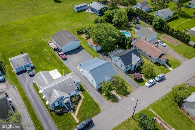 46 Jefferson St, Weatherly, PA 18255 - aerial perspective of suburban area