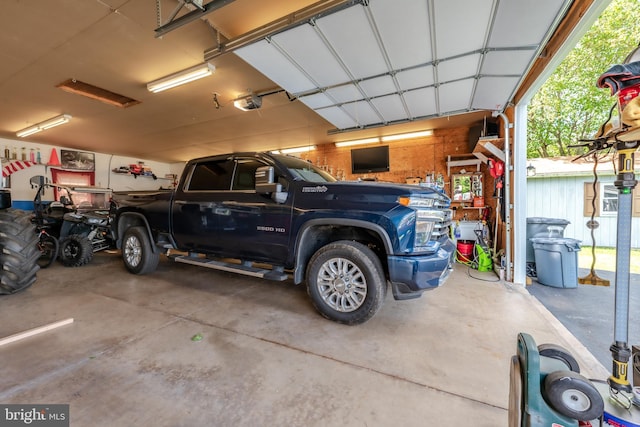 46 Jefferson St, Weatherly, PA 18255 - garage with a garage door opener