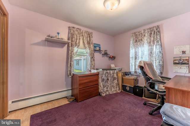 46 Jefferson St, Weatherly, PA 18255 - office space featuring a baseboard heating unit