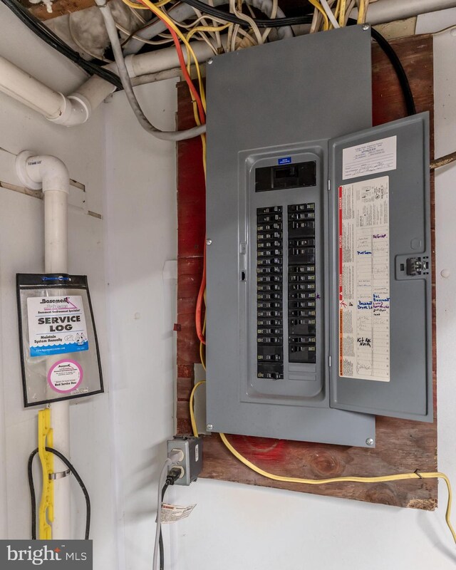 46 Jefferson St, Weatherly, PA 18255 - utilities featuring electric panel