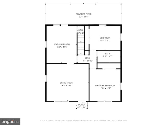 46 Jefferson St, Weatherly, PA 18255 - home floor plan