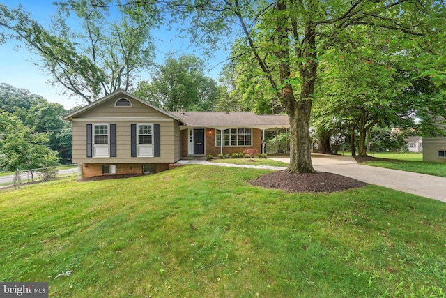 900 W Nolcrest Dr, Silver Spring, MD 20903 - view of front of property featuring driveway and brick siding