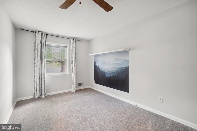 900 W Nolcrest Dr, Silver Spring, MD 20903 - unfurnished room with a ceiling fan, carpet flooring, and baseboards