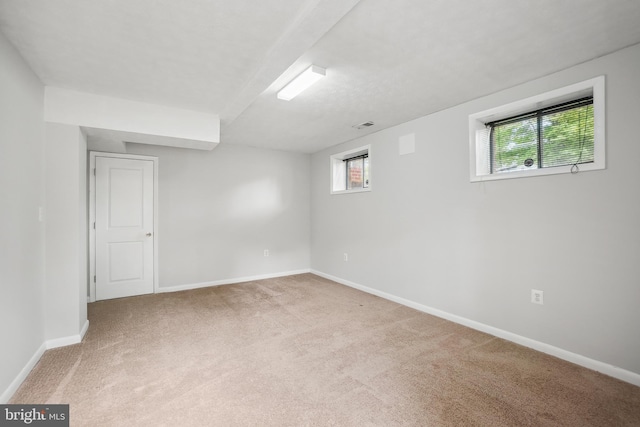 900 W Nolcrest Dr, Silver Spring, MD 20903 - below grade area with carpet floors and baseboards
