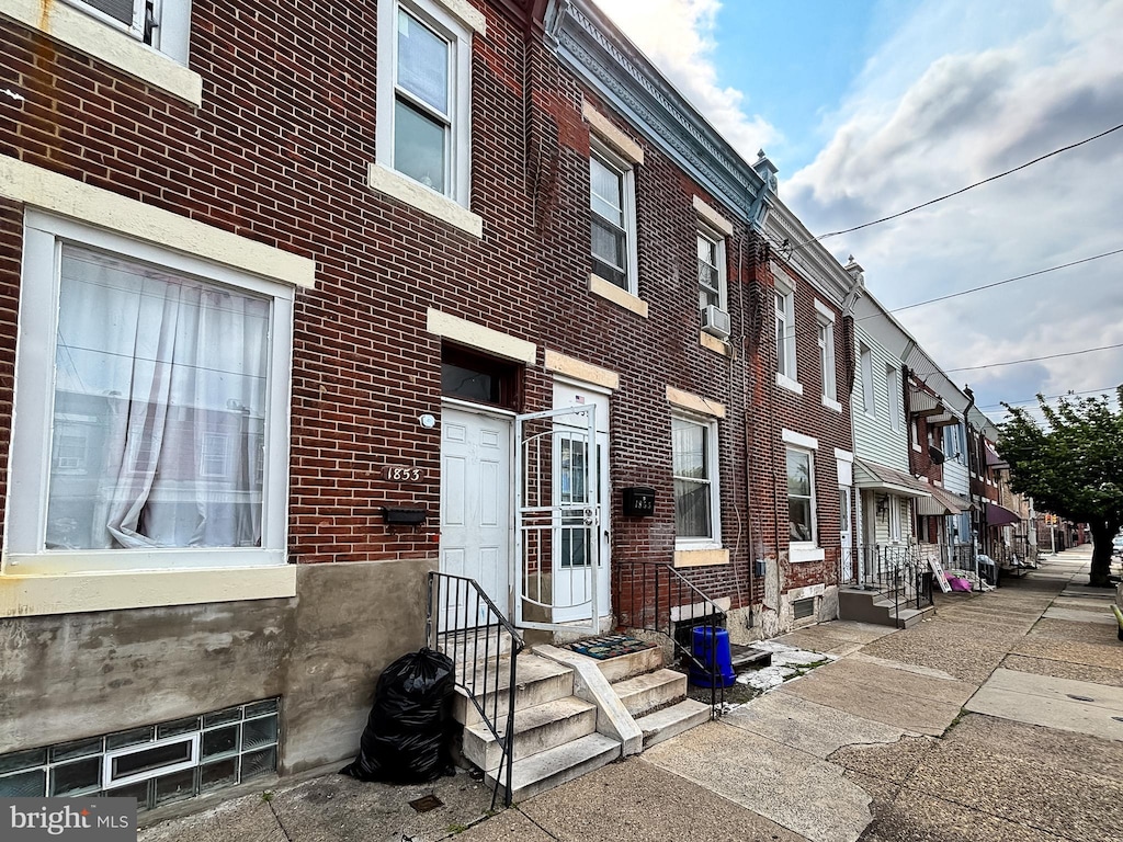 1855 E Westmoreland St, Philadelphia, PA 19134 - view of building exterior with a residential view and entry steps