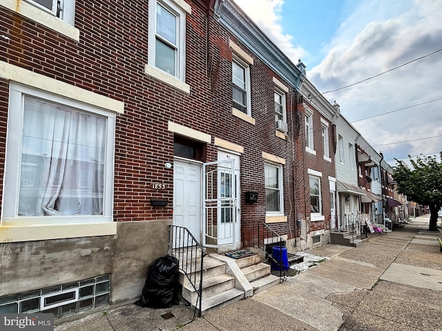 1855 E Westmoreland St, Philadelphia, PA 19134 - view of building exterior with a residential view and entry steps