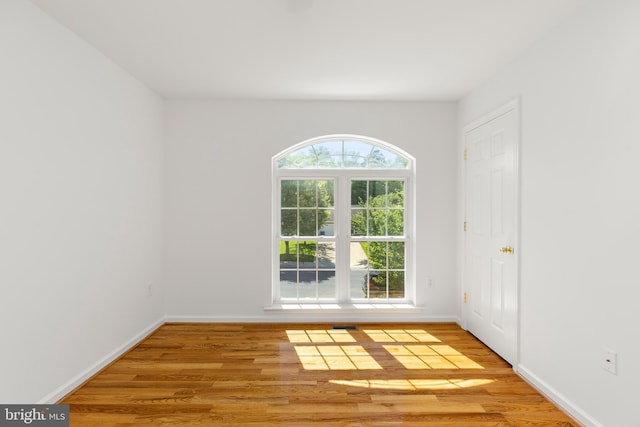 1118 Ashby St, Front Royal, VA 22630 - empty room featuring wood finished floors and baseboards