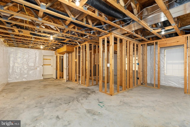 1118 Ashby St, Front Royal, VA 22630 - view of unfinished basement