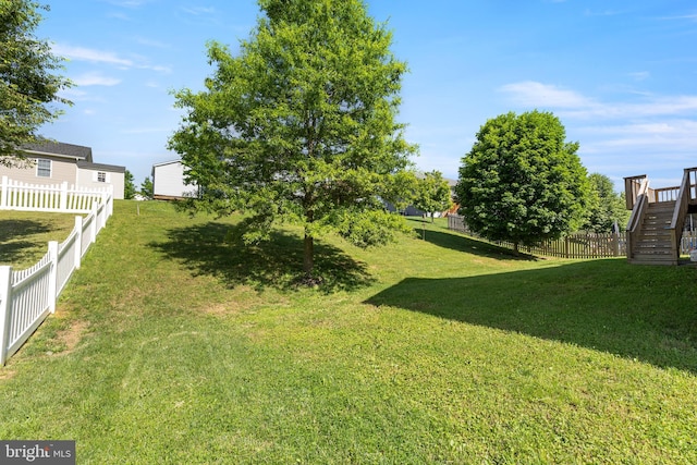 1118 Ashby St, Front Royal, VA 22630 - view of yard featuring stairs