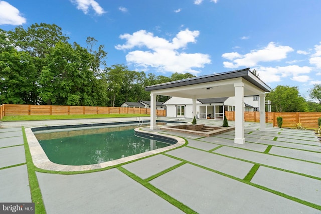 2761 Ebbvale Rd, Manchester, MD 21102 - view of swimming pool featuring a patio and a fenced backyard