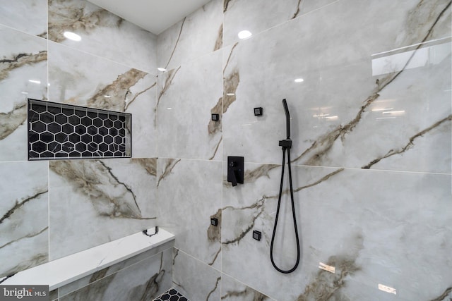 2761 Ebbvale Rd, Manchester, MD 21102 - bathroom featuring a tile shower