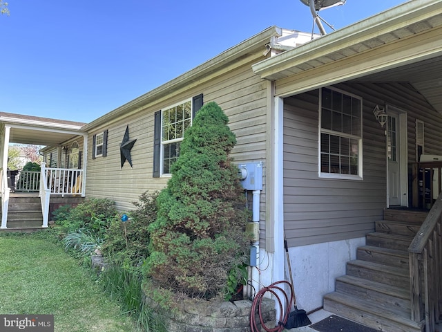 525 Old Philadelphia Pike, Douglassville, PA 19518 - view of home's exterior with covered porch