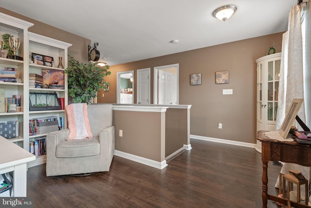 17365 Norland Way, Shrewsbury, PA 17361 - sitting room featuring dark wood-style flooring and baseboards