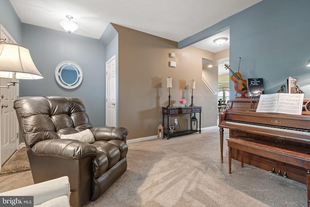 17365 Norland Way, Shrewsbury, PA 17361 - living area featuring light carpet and baseboards