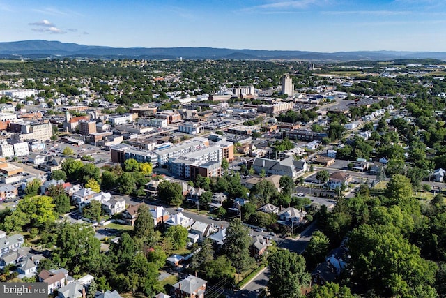 289 Newman Ave, Harrisonburg, VA 22801 - aerial overview of property's location with mountains