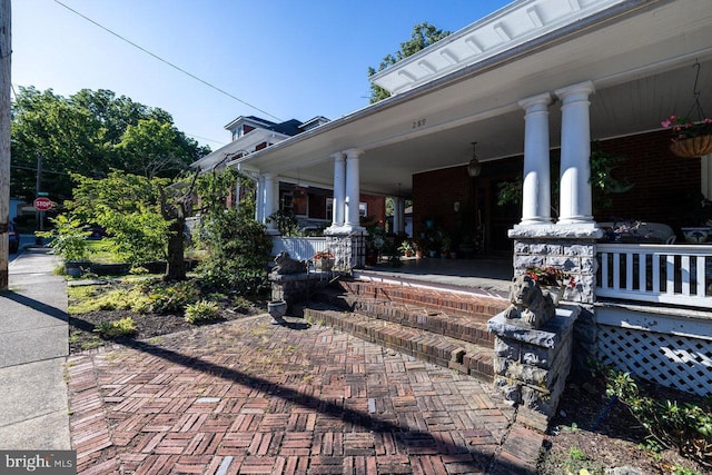 289 Newman Ave, Harrisonburg, VA 22801 - view of porch