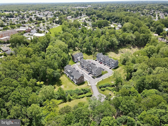 404 Rock Run Cir, Broomall, PA 19008 - bird's eye view of a forest