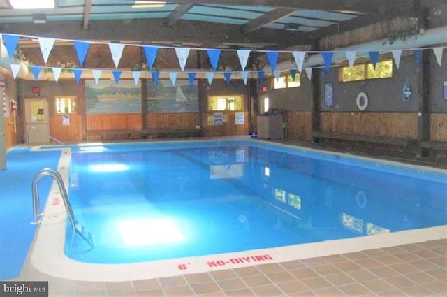 view of indoor community pool