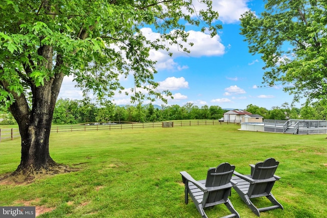 16010 Four Points Bridge Rd, Emmitsburg, MD 21727 - view of yard with a view of rural / pastoral area