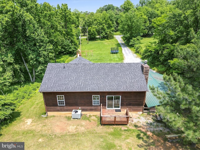 979 John Brown Farm Rd, Harpers Ferry, WV 25425 - view of subject property with a forest