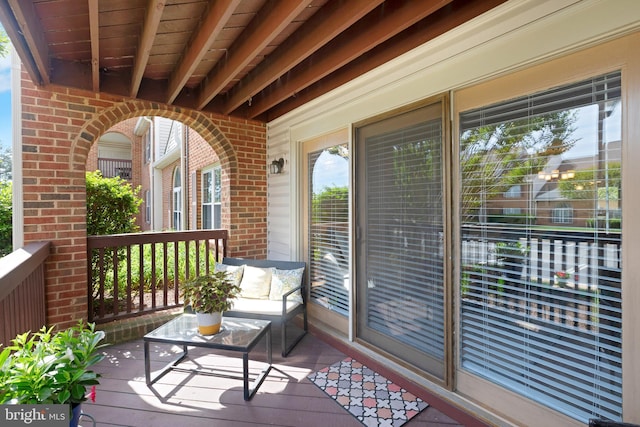 8822 Tanglewood Ln, Manassas, VA 20110 - view of covered porch