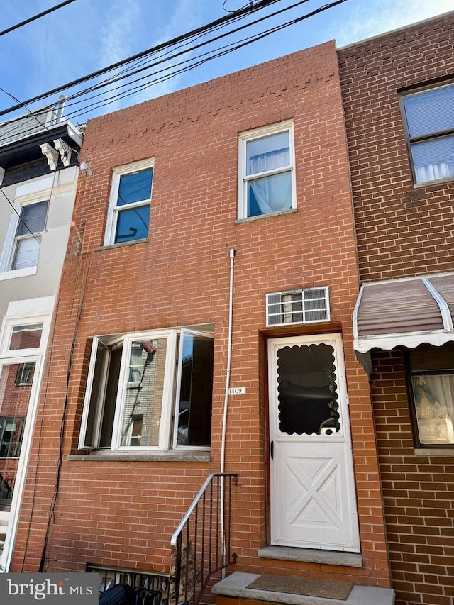 1409 S Clarion St, Philadelphia, PA 19147 - view of front of house featuring brick siding