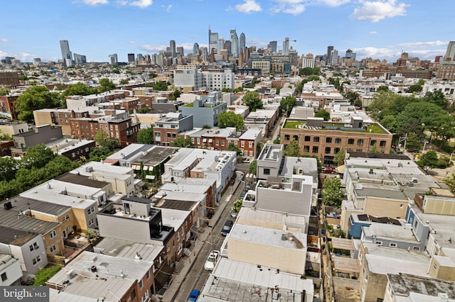 1409 S Clarion St, Philadelphia, PA 19147 - bird's eye view of city skyline