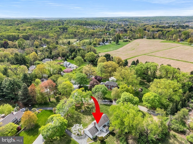 1050 Powderhorn Dr, Glen Mills, PA 19342 - drone / aerial view