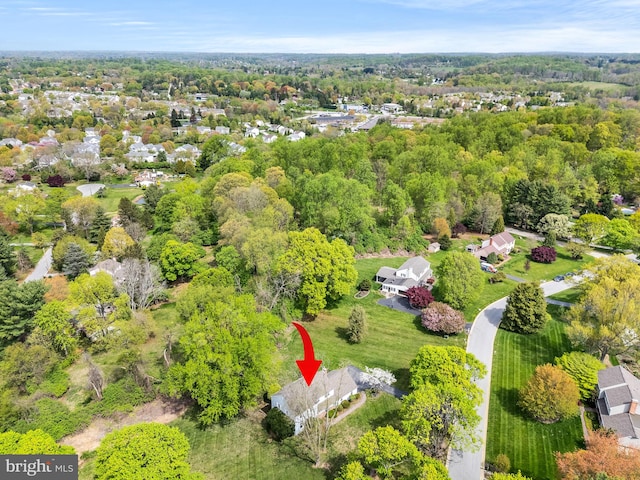 1050 Powderhorn Dr, Glen Mills, PA 19342 - aerial view